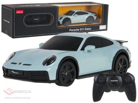 Autko R/C 1:24 Porsche 911 Dakar Miętowy RASTAR