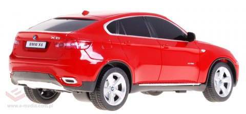 BMW X6 czerwone RASTAR model 1:24 Zdalnie sterowane Auto SUV + pilot