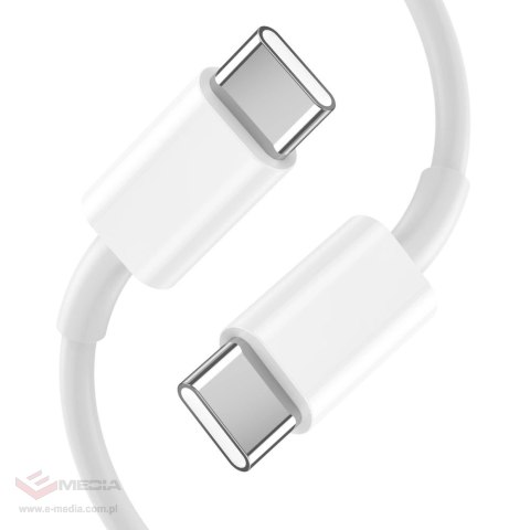 Ładowarka sieciowa Tech-Protect NC20W PD20W USB-C z kablem USB-C - biała