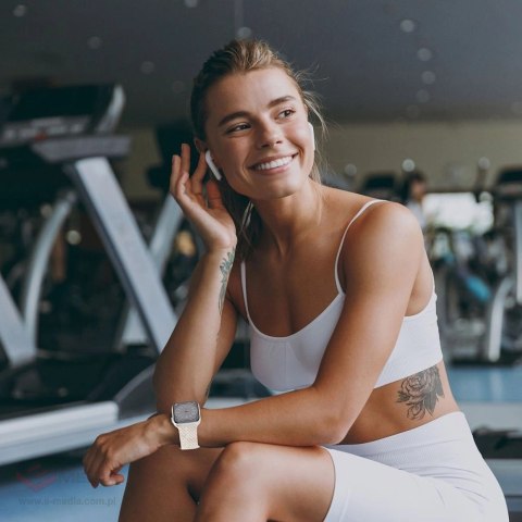 Pasek Tech-Protect Nylonmag do Apple Watch 42 / 44 / 45 / 49 mm - różowy