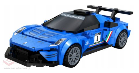 Autko Klocki 1:28 Maserati MC20 GT2 Niebieski RASTAR