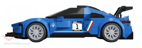 Autko Klocki 1:28 Maserati MC20 GT2 Niebieski RASTAR