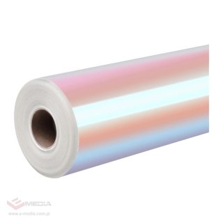Folia samoprzylepna HTVRONT Holographic 30.5cm x 90cm (różowo-fioletowa)