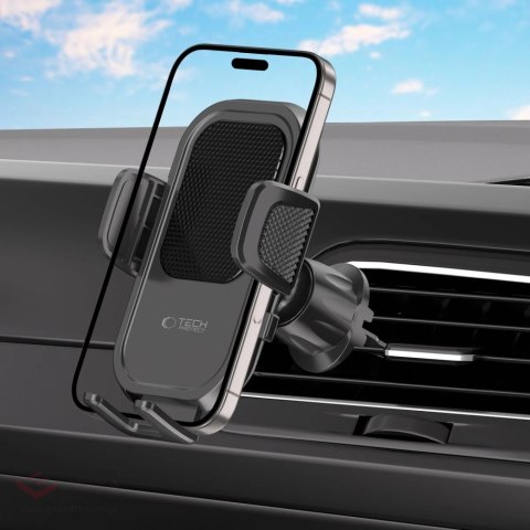 Uchwyt samochodowy Tech-Protect V8 do montażu do slotu CD lub kratki nawiewu - czarny