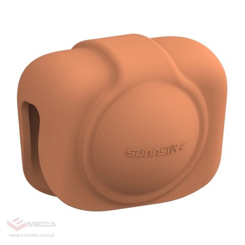 Silikonowa osłona obiektywu Sunnylife SG034 do OSMO 360 (pomarańczowa)