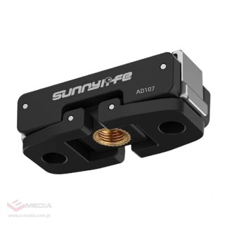 Sunnylife dwukierunkowy adapter montażowy do Osmo Nano / Action 6 — 1/4 cala