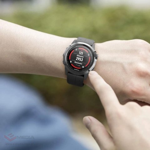 Pasek Tech-Protect IconBand na Garmin Fenix 5 / 6 / 6 Pro / 7 - pomarańczowy