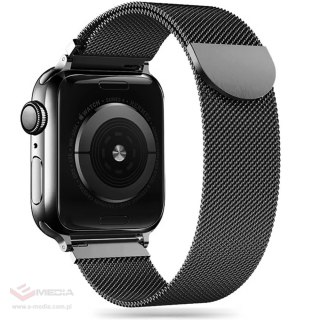 Pasek Tech-Protect MilaneseBand na Apple Watch 42 / 44 / 45 / 49 mm - czarny