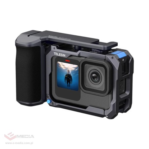 Zestaw StreetGrip Telesin GoPro Hero 9-13 z klatką