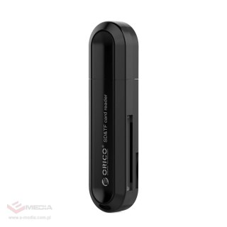 Czytnik kart pamięci Orico CRS21 USB 3.0 SD i microSD - czarny
