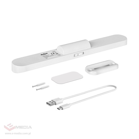 Lampa LED akumulatorowa obrotowa z sensorem ruchu 2000 mAh
