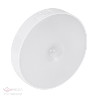 Lampa nocna LED akumulatorowa z magnesem i sensorem ruchu i zmierzchu