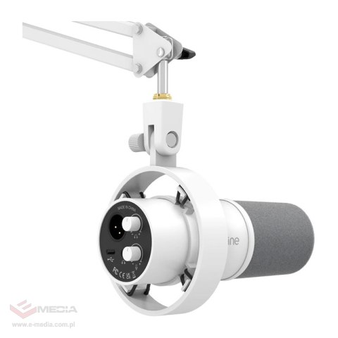 Mikrofon dynamiczny Fifine K688CT (biały)