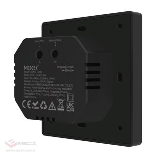 Panel sterowania MOES CCP-TY-LN Wi-Fi/ZigBee LCD 4"