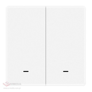 Przełącznik scen MOES ZT-B-EU2 ZigBee 2-przyciskowy