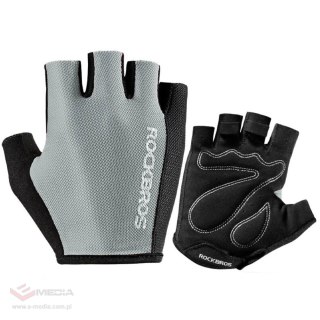 Rękawiczki rowerowe Rockbros S099GR rozmiar XL - szare