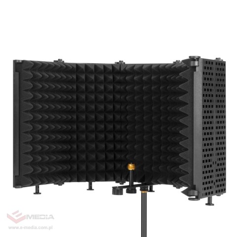 Ekran akustyczny do mikrofonu BOYA BY-RF5P - czarny