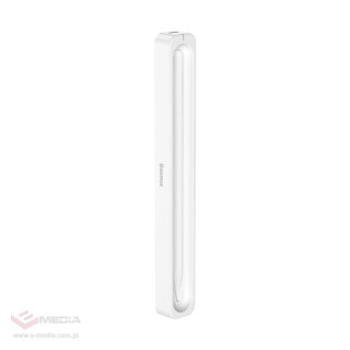 Etui ładujące do rysika Baseus Smooth Writing z kablem Baseus Simple USB-C 3A 30cm - białe