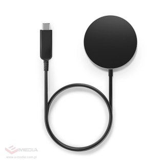 Ładowarka bezprzewodowa Samsung GP-PWU025WIABW Qi2 15W 1,67A -czarna