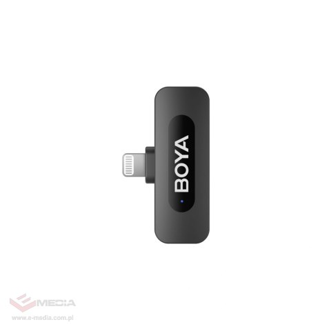 Mikrofon BOYA BY-V1 V2.0 bezprzewodowy 2.4GHz - czarny