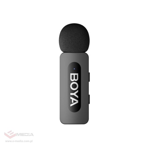 Mikrofon BOYA BY-V1 V2.0 bezprzewodowy 2.4GHz - czarny