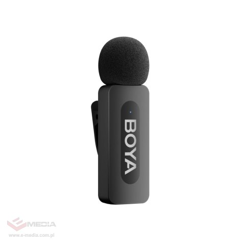 Mikrofon BOYA BY-V1 V2.0 bezprzewodowy 2.4GHz - czarny
