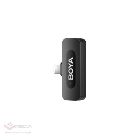 Mikrofon BOYA BY-V1 V2.0 bezprzewodowy 2.4GHz - czarny