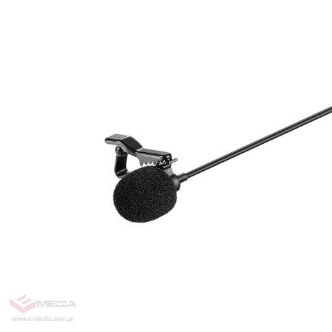 Mikrofon krawatowy BOYA BY-M1 Pro II przewodowy - czarny