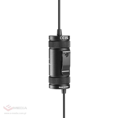 Mikrofon krawatowy BOYA BY-M1 Pro II przewodowy - czarny