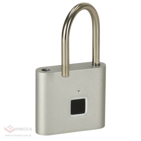 Kłódka zamek elektroniczny na odcisk palca wodoodporny inteligentny USB