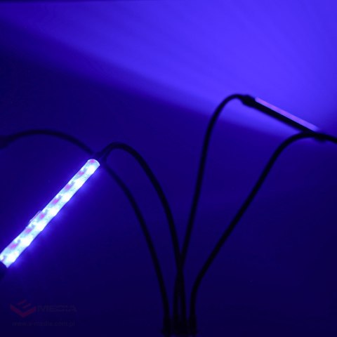 Lampa do roślin LED uprawy wzrostu panel na statywie 4x80LED