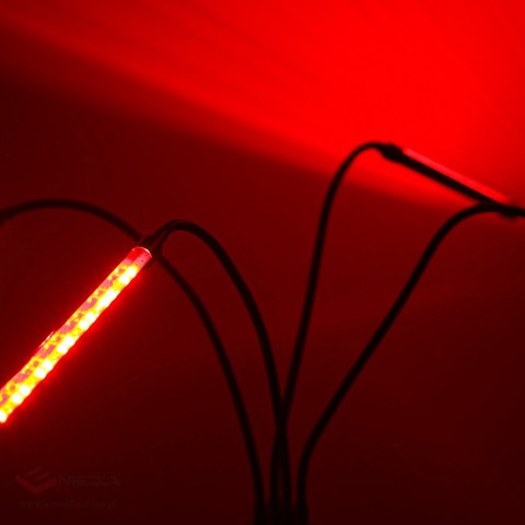 Lampa do roślin LED uprawy wzrostu panel na statywie 4x80LED