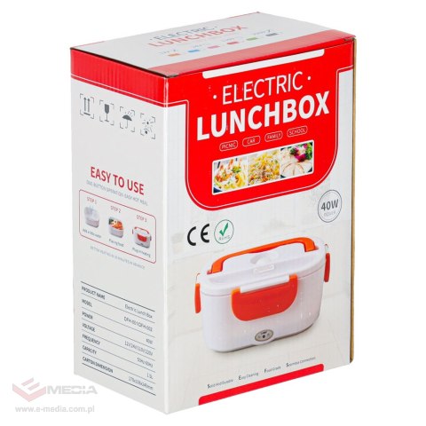 Lunch box podgrzewacz obiadowy elektryczny samochodowy 1500ml