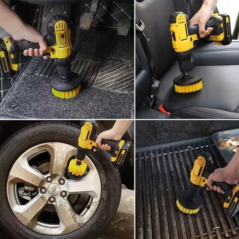 120x Zestaw Detailingowy do Detailingu Czyszczenia Samochodu Auta Skrzynka XXL