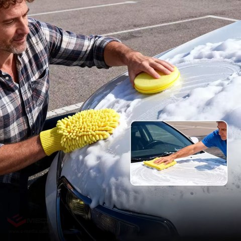 120x Zestaw Detailingowy do Detailingu Czyszczenia Samochodu Auta Skrzynka XXL