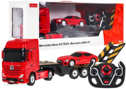 Autko R/C Mercedes Benz Actros z Naczepą 1:26 Mercedes Benz