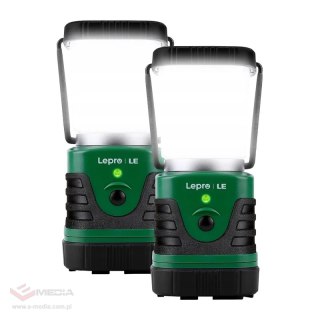 Lampa kempingowa LEPRO 3300008-2 4400mAh 2 szt.