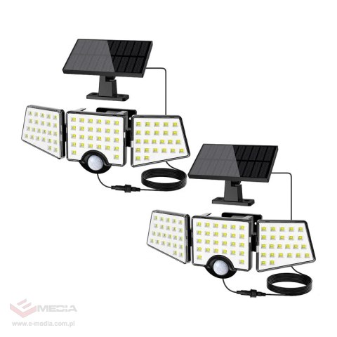 Lampa solarna LEPRO 640005-DW-2 2 szt.