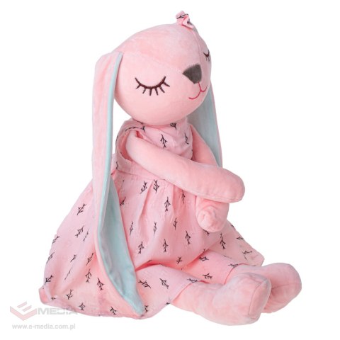 Maskotka pluszowa królik różowy 52cm