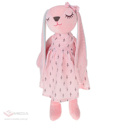Maskotka pluszowa królik różowy 52cm