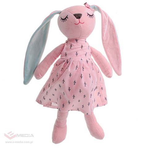 Maskotka pluszowa królik różowy 52cm