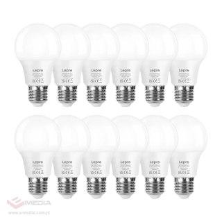 Żarówka LED LEPRO 100089-WW-EU-12 E27 A60 8,5W (60W) 806lm 2700K ciepła 180° 12 szt.