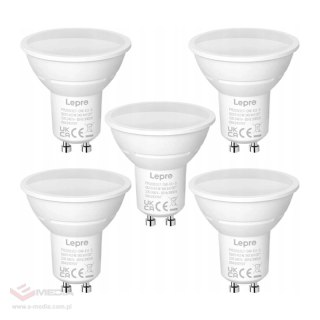 Żarówka LED LEPRO 200057-DW-EU-5 GU10 4,5W (50W) 345lm 5000K 100° 5 szt.