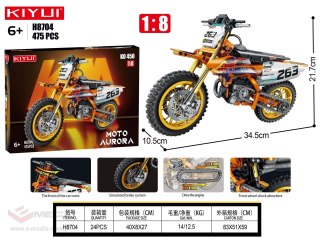 Zestaw Klocków Motor Cross 475el.