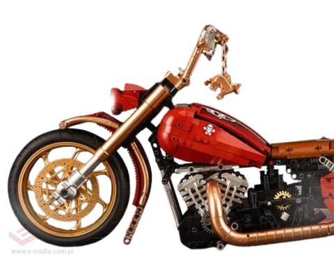 Klocki Motocykl 2111el. Czerwony