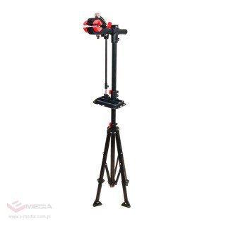 Stojak serwisowy Wozinsky WQX-180 na rowery 22-29" z ramieniem 360° - czarny