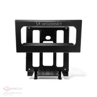 Wieszak na rower Wozinsky WSW-02S na rowery 16-29" z zestawem montażowym - czarny
