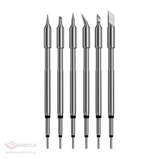 Groty lutownicze FNIRSI HS-02/245 6 sztuk