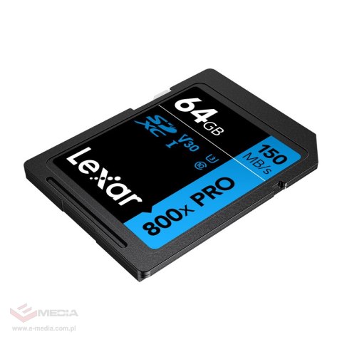 Karta pamięci Lexar Professional 800x Pro SDXC 64GB