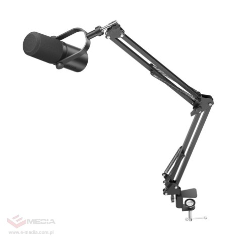Mikrofon studyjny BOYA CastMic P60B z ramieniem przewodowy USB XLR - czarny